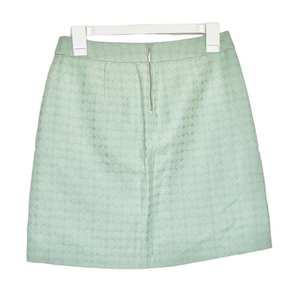 The Limited Womens Skirt Textured Size 0 Green Pastel Mint Mini Pockets Spring - Picture 7 of 12